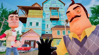 ШОУ ПРИВЕТ СОСЕД!КОНЦОВКА!ИГРА HELLO NEIGHBOR 2 MOD KIT ALPHA 1.5 ПРОХОЖДЕНИЕ!АЛЬФА 1!МОД!FUNNY!ЮМОР