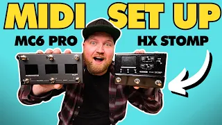 How To Set Up @MorningstarEngineering  MC6 Pro with Line 6 HX Stomp