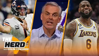 Bears reportedly 'leaning towards' trading No. 1 pick, why LeBron's health is a concern | THE HERD