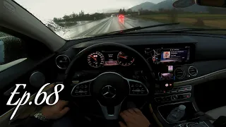 GoPro | Rainy day | Mercedes-Benz E220d W213 | POV Driving - Ep.68