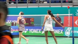 Pv Sindhu Vs Carolina Marin | Malaysia open 2023 | GENTLE SPORTS