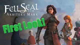 Fell Seal: Arbiter's Mark Extended First Look! This game is AMAZING!