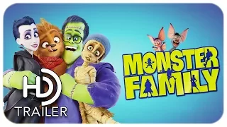 MONSTER FAMILY Official Trailer (2018) Animated Movie HD