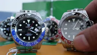 Steeldive SD1993 NH34 GMT Automatic Watch V1 & V2