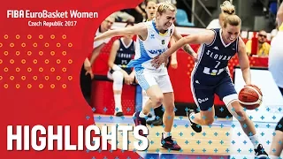 Ukraine v Slovak Republic - Highlights - QF-Qual - FIBA EuroBasket Women 2017