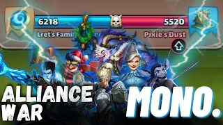 Trolling Around With The Worst Teams. MONO | Empires and Puzzles Alliance War 139