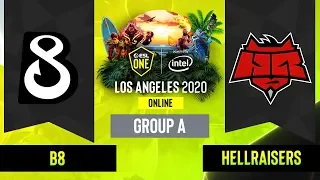 Dota2 - HellRaisers vs. B8  - Game 1 - Group A - EU/CIS - ESL One Los Angeles