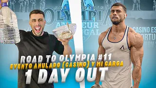 ROAD TO OLYMPIA 1 DAYS OUT | EVENTO ANULADO (CASINO) Y TODA MI CARGA | MAURO FIALHO