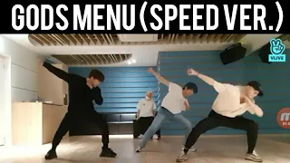StrayKids (Changbin, Hyunjin, Felix, I.N) Dancing Gods Menu (2x speed ver.)