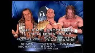 WWE Backlash 2004(April 18th, 2004), The Final Encounter!!