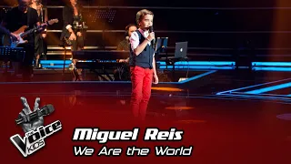 Miguel Reis - "We Are the World" | Prova Cega | The Voice Kids