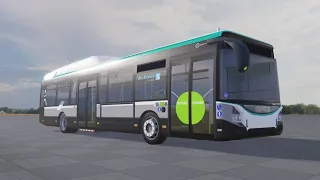 Presentation du Iveco Urbanway 12 Hybride RATP