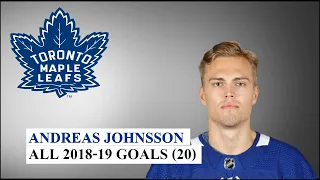 Andreas Johnsson (#18) All 20 Goals of the 2018-19 NHL Season