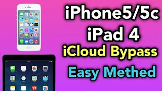 iPhone 5/5c/iPad 4 iCloud Bypass 2022 | Free iOS 10.3.4 iCloud Bypass |