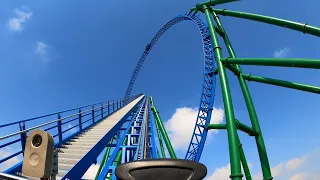 Hyper Coaster On Ride POV - The Land Of Legends