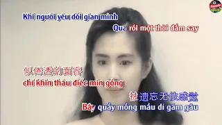 HOA VIỆT KARA | Karaoke Nhạc Hoa Cuộc Tình Trong Cơn Mưa Vietsub - Trương Học Hữu