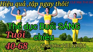 Thể dục Phòng Chữa bệnh tuổi TRUNG NIÊN /Nhạc HOA vui nhộn