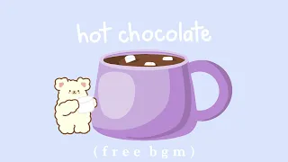 hot chocolate ☕️ | cozy winter piano ❄️ | music for studying, sleeping, relaxing | BGM | free audio