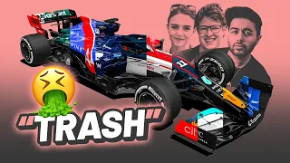 F1 Youtubers Roast My 2021 Livery Redesigns (ft. Aarav, Jess McFadyen, TommyWTF1, Jake Paul, Tom97)