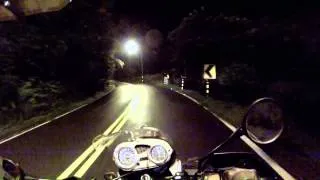 Car accident in YangMingShan - night ride with F650GS Dakar