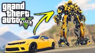 CAMARO TRANSFORMERS no GTA V ( Bumblebee )