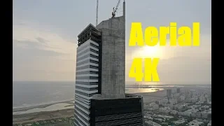 Bahria Icon Tower Karachi || Aerial 4K Tallest building of Pakistan