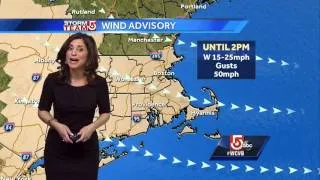 Windy Tuesday: Cindy's Boston-area forecast