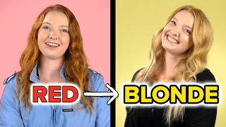 A Redheaded Woman Goes Blonde For A Week