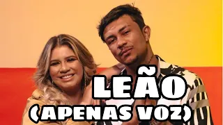 (APENAS VOZ) Xamã e Marília Mendonça, Leão - (acapella)