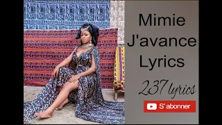 Mimie j'avance, lyrics version