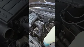 Mercedes a140 W168 engine removal for starter repair #shortvideo #shortsvideo #carservice #shortsfee