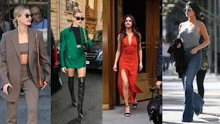 HAILEY BIEBER VS SELENA GOMEZ STREET STYLE COMPARISON TRENDING NOW