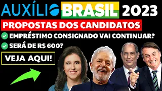 AUXÍLIO BRASIL: LULA critica o EMPRÉSTIMO, vai CANCELAR? BOLSONARO vai ACABAR com 600? Confira aqui!