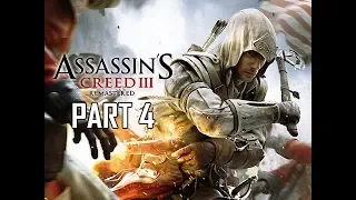 ASSASSIN'S CREED 3 REMASTERED Walkthrough Part 4 - CONNOR (AC3 100% Sync Let's Play )