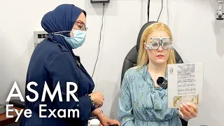 Full Eye Test Journey at Drury Porter Eyecare London (Unintentional ASMR, Real Person ASMR)
