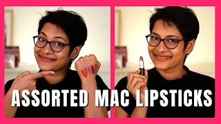 New Mac Lipsticks in my collection | Mac Matte, Satin, Creamy, Frost finish lipsticks | JoyGeeks