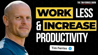 How To Work Less And Increase Productivity