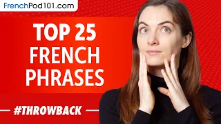 Top 25 French Phrases - French for Everyday Life