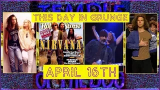 April 16: Chris Cornell's Tribute to Andy, Eddie's Tribute to Kurt Cobain, Soundgarden Reunite