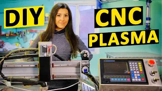 A GIRL builds CNC plasma cutting machine. DIY. Part 2. Lucia's Workshop.