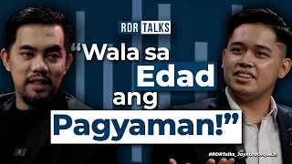 #rdrtalks | Wala sa Edad ang Pagyaman!