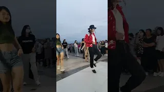 Beat It (with all other dancer) - Michael Jackson Impersonator Dancing #with