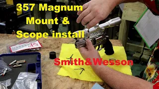 357 Magnum Smith&Wesson rail upgrade with scope