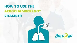 How to use the AeroChamber2go* chamber