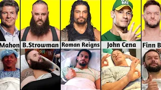 WWE Superstars Ther Surgery John Cena, Roman Reigns, Braun Strowman