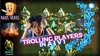 StarCraft Troll Plays | Tricking & Using Troll Plays on Players in a 1v1  | How To Gameplay