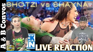 Raquel Helps Shotzi Beat Shayna Baszler - Live Reaction | Smackdown 11/18/22