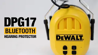 DEWALT DPG17 Bluetooth Earmuff Troubleshooting