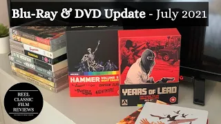 Blu-Ray & DVD Haul - July 2021 - Criterion, 4K, HMV, Arrow Video and Masters of Cinema!