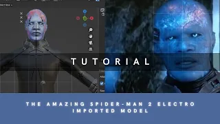 Spider-Man Remastered PC Model Importing TUTORIAL BLENDER (Electro TASM2)